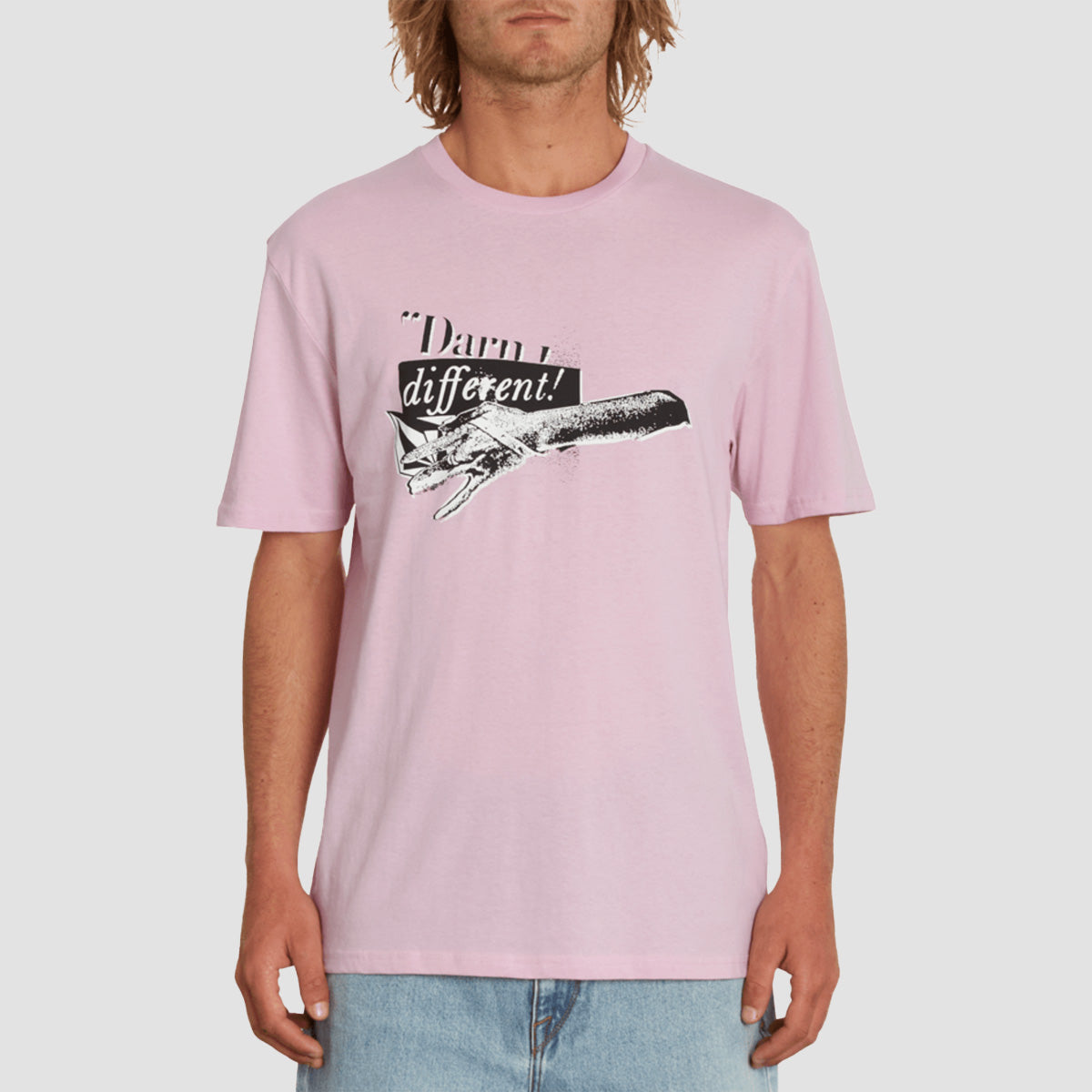 Volcom Darn T-Shirt Paradise Pink