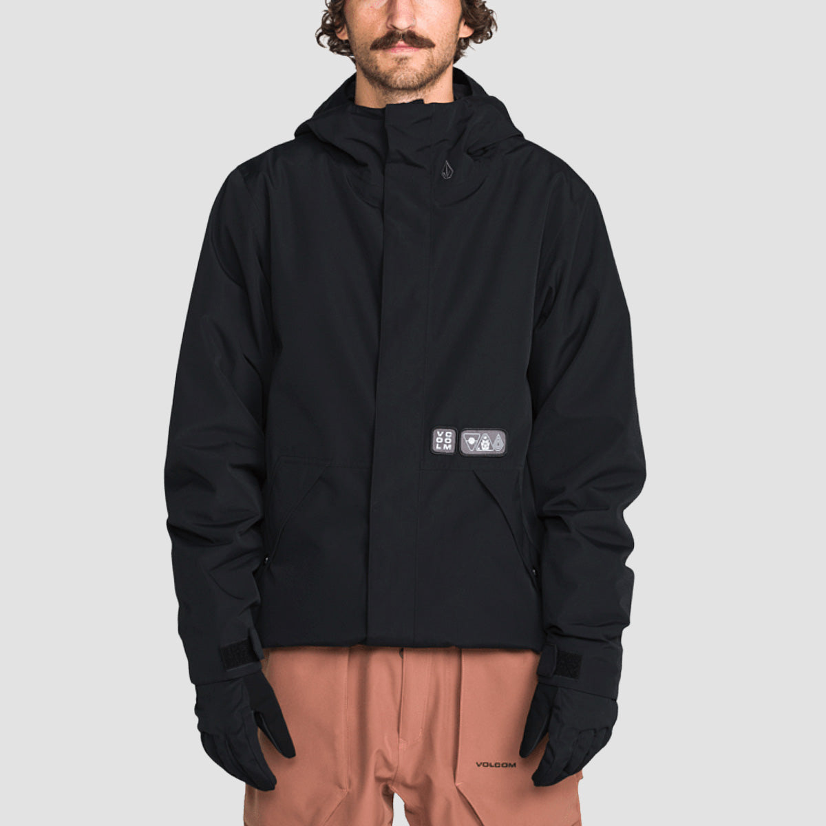 Volcom Double Ins 10K Snow Jacket Black