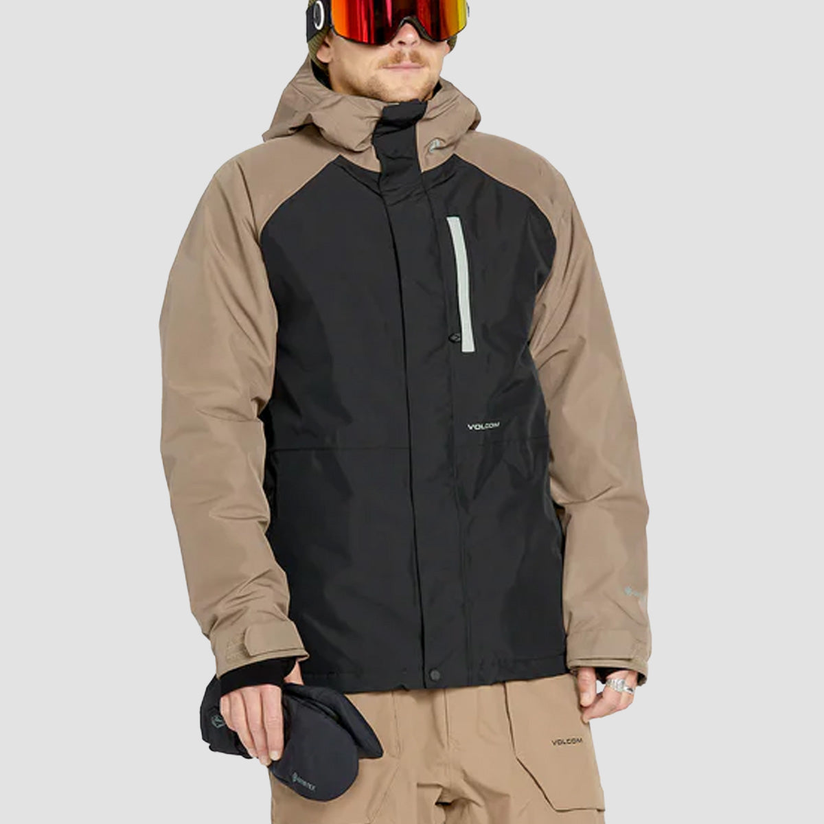 Volcom Dua Ins Gore-Tex Snow Jacket Chestnut Brown