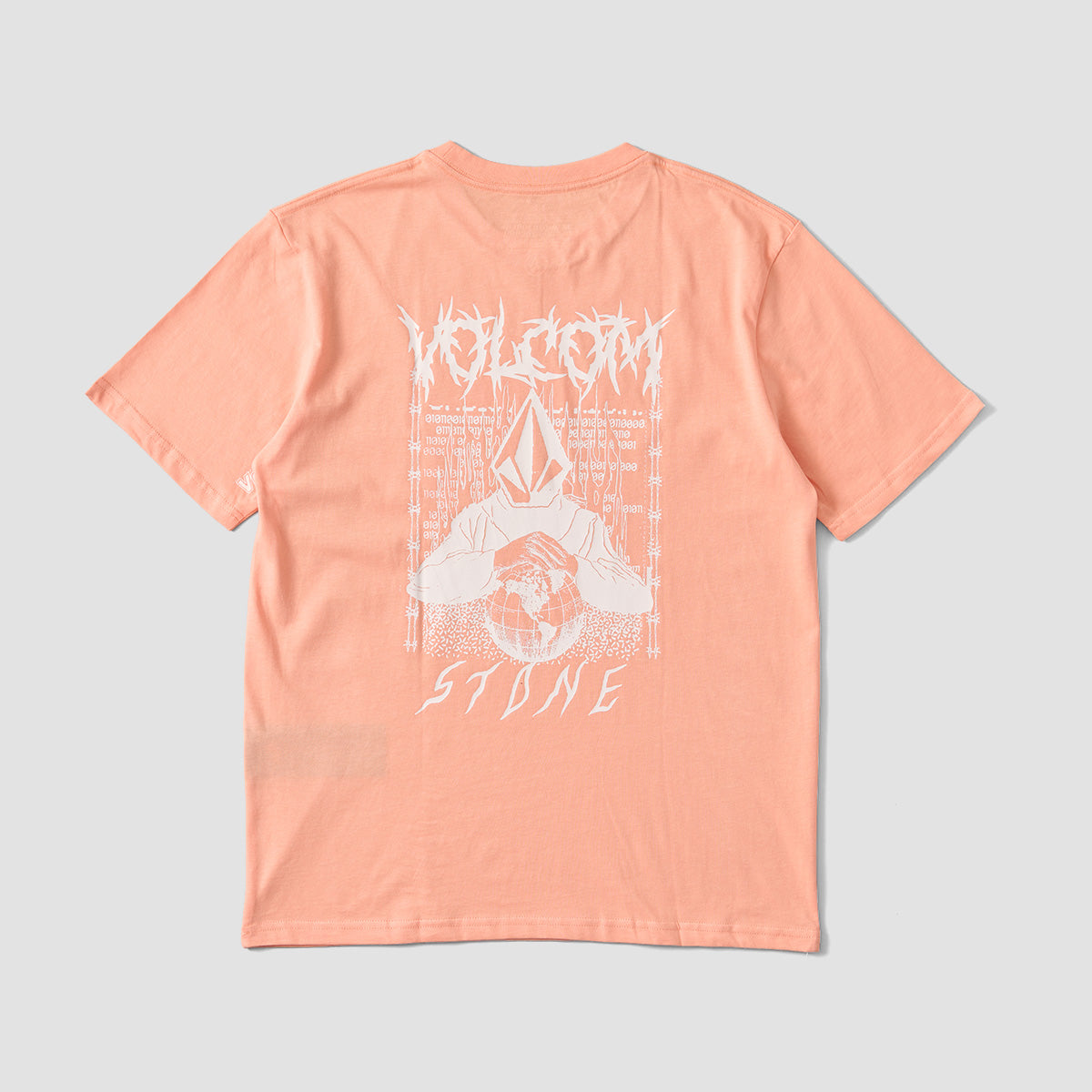 Volcom Edener T-Shirt Salmon
