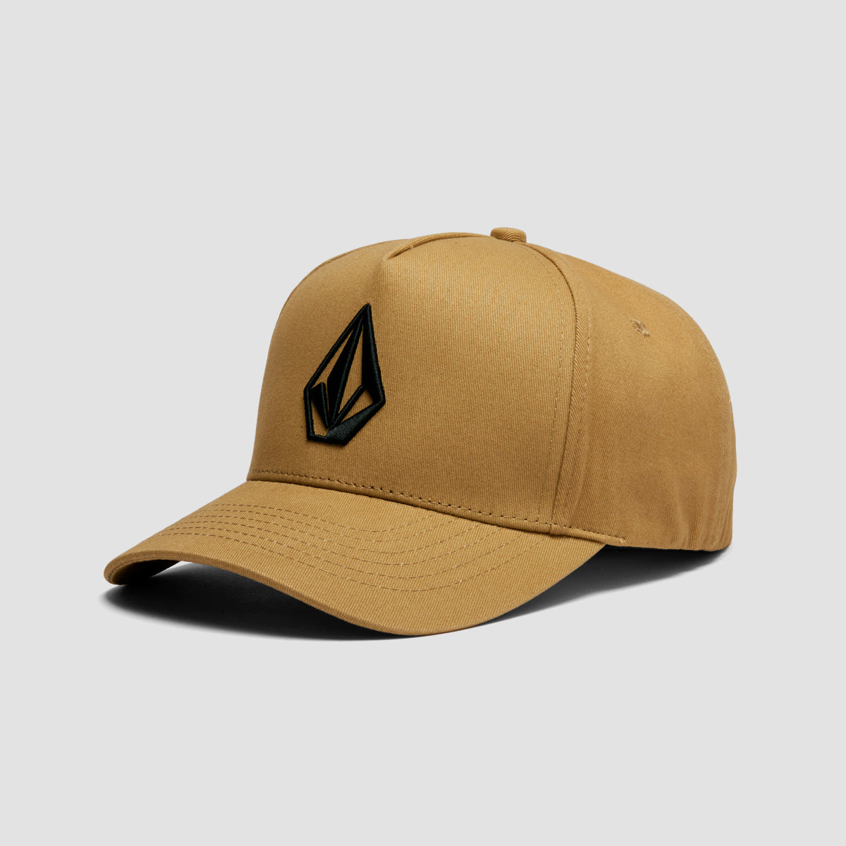 Volcom Embossed Stone Adj Cap Dark Khaki