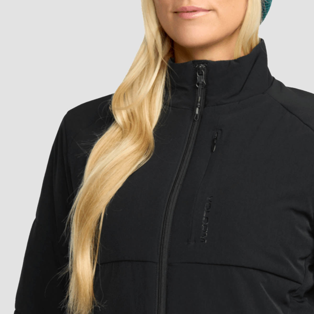 Volcom Evergreen Full Zip Jacket Black - Womens