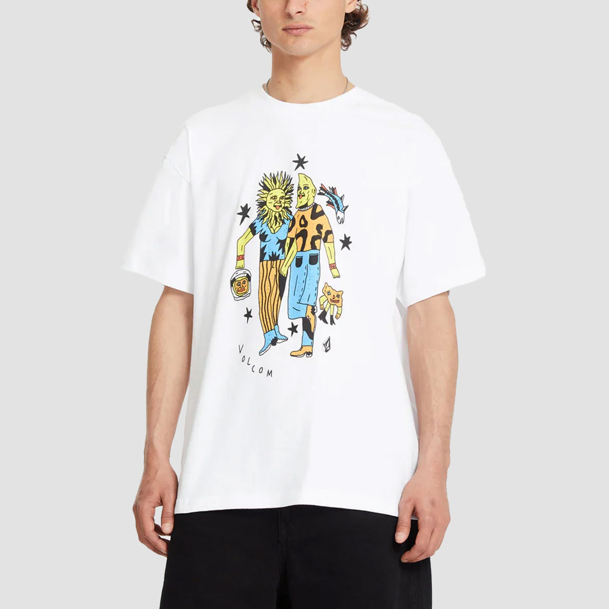 Volcom FA Bob Mollema 3 LSE T-Shirt White