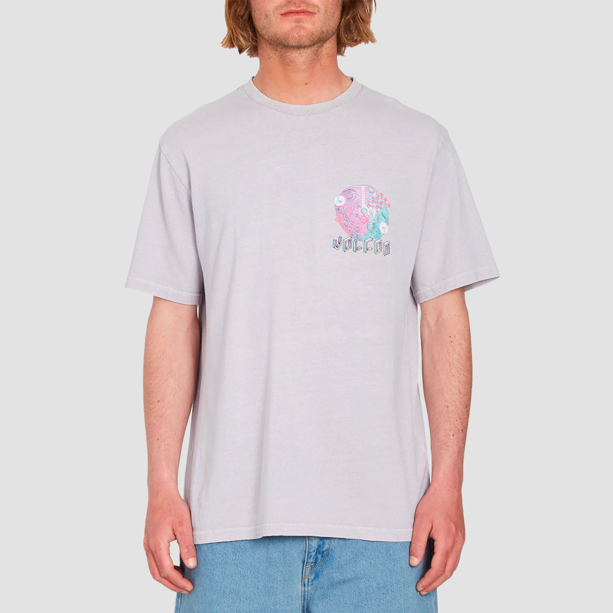 Volcom FA Ed Merlin Murray 2 LSE T-Shirt Light Orchid