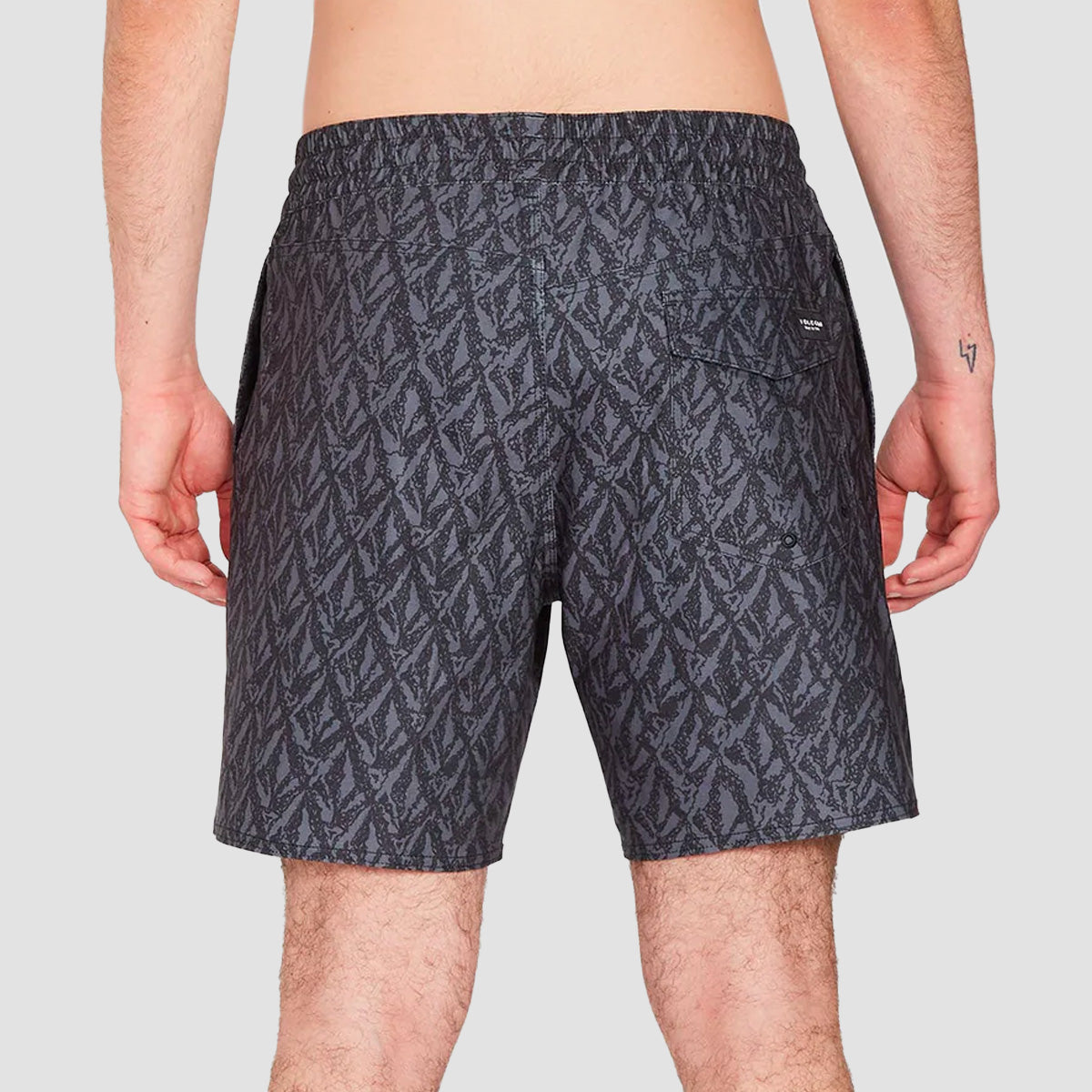 Volcom FA J Hager 17" Trunk Shorts Black