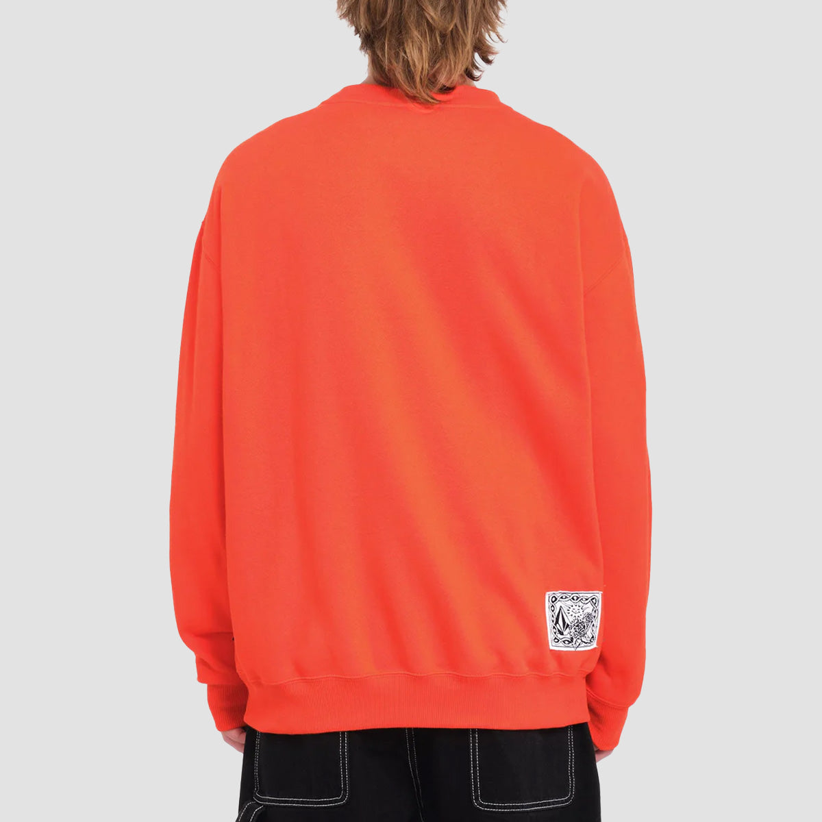 Volcom FA Keutchi Crew Sweatshirt Bright Red