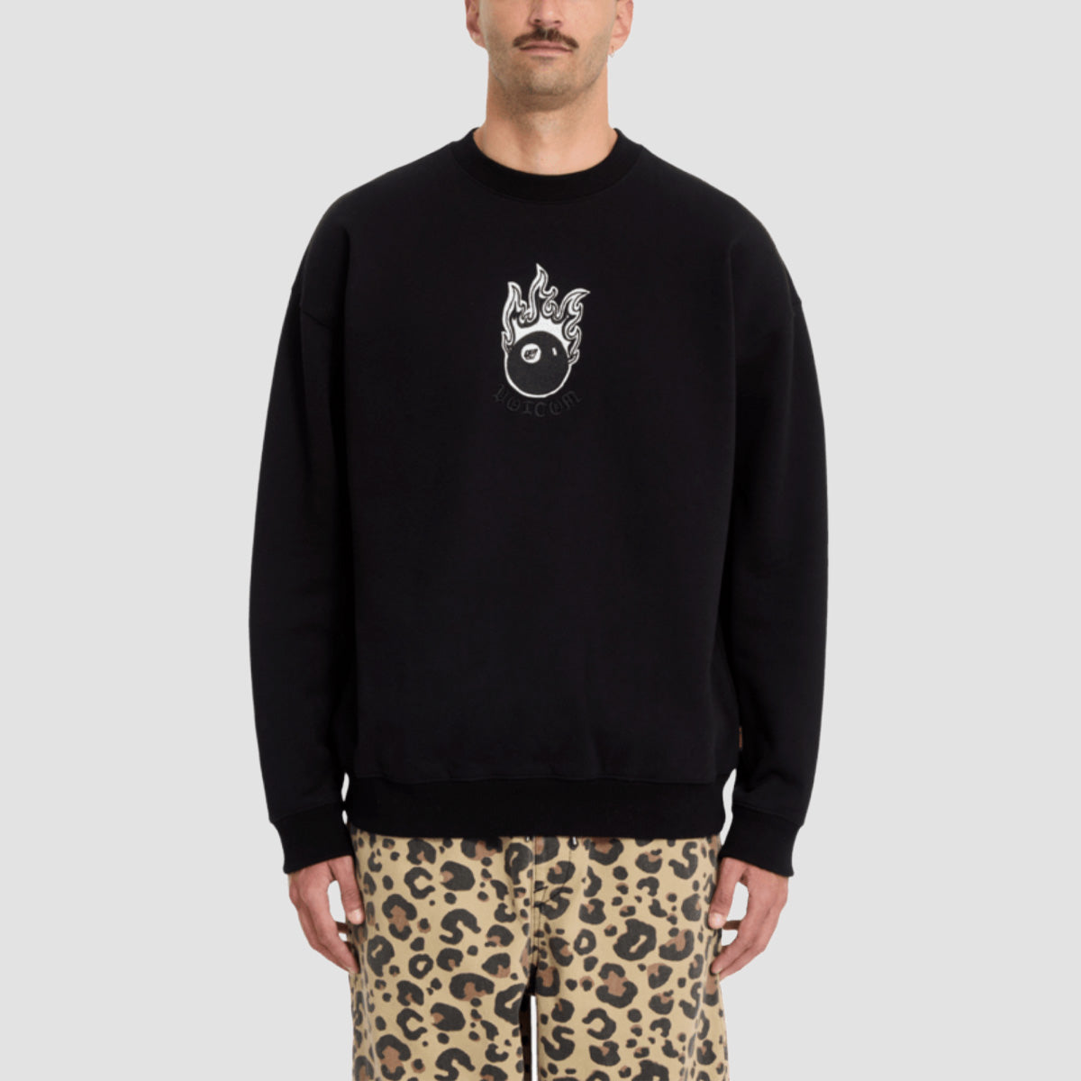 Volcom FA Seth Conboy Crew Sweatshirt Black