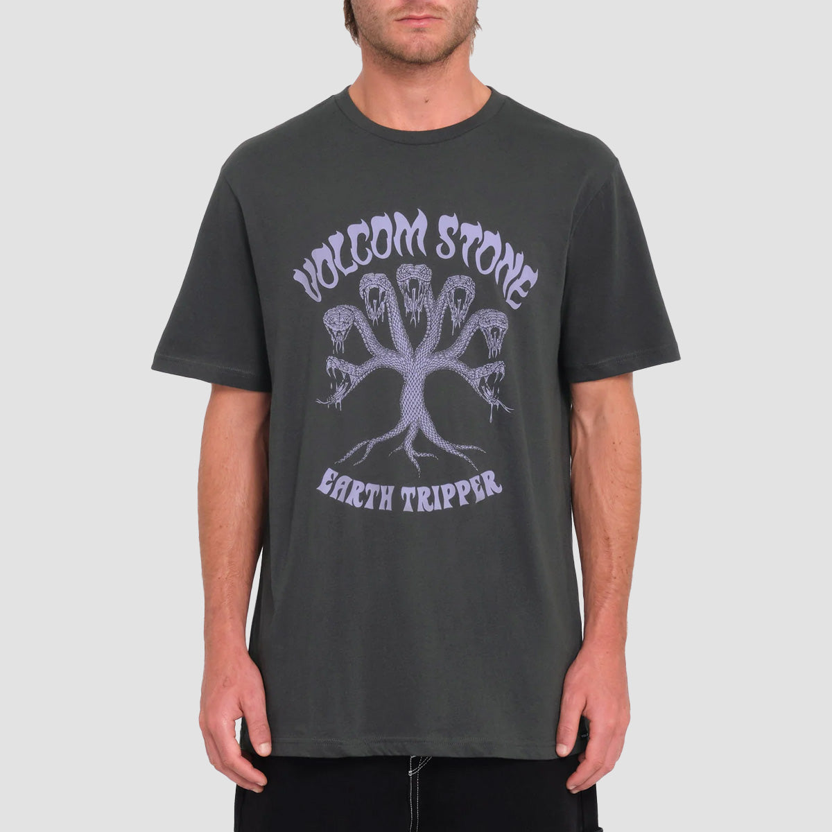 Volcom Feeding Tree T-Shirt Stealth