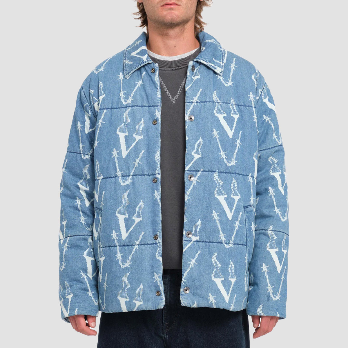 Volcom Fergadelic Jacket Road Sky