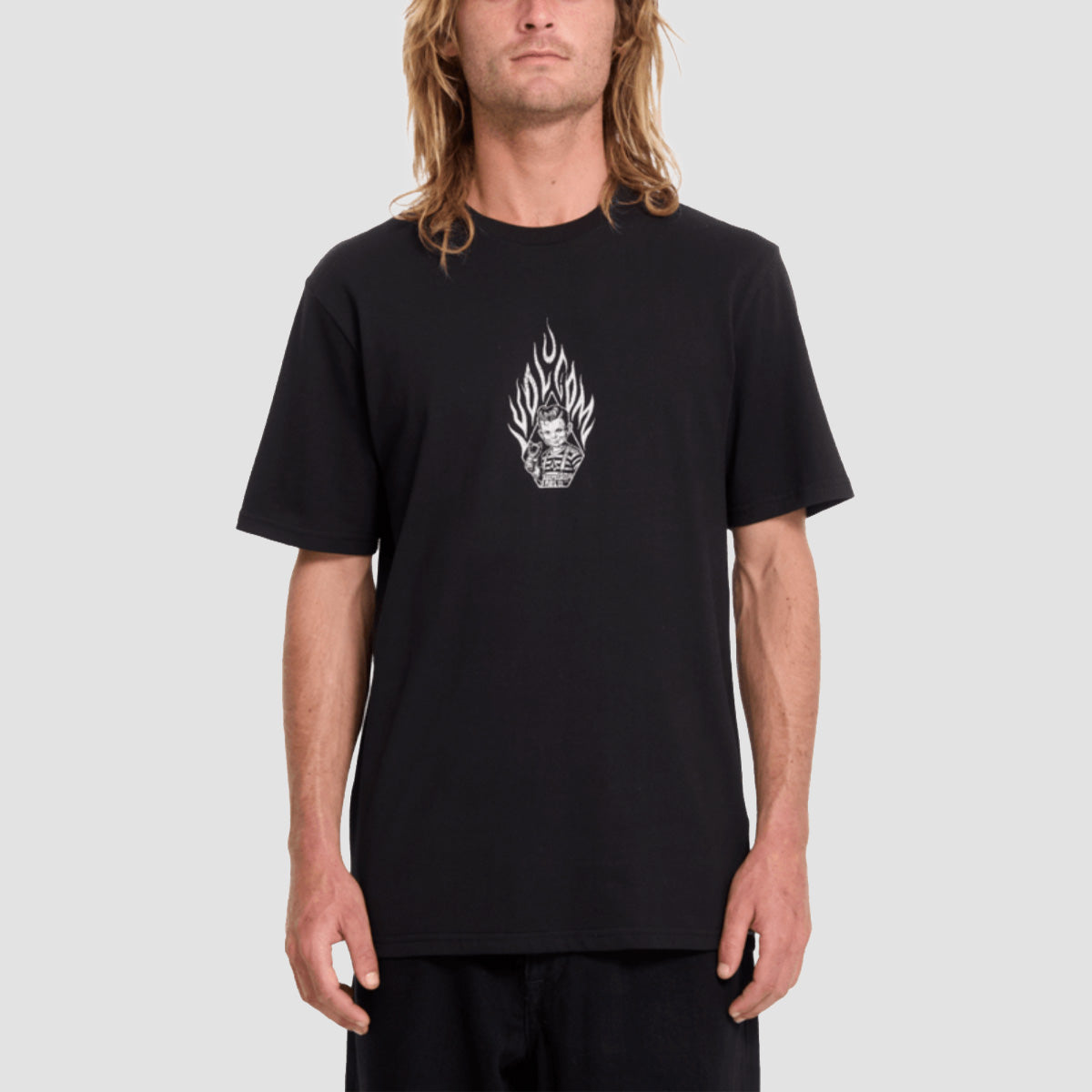 Volcom Firecar T-Shirt Black