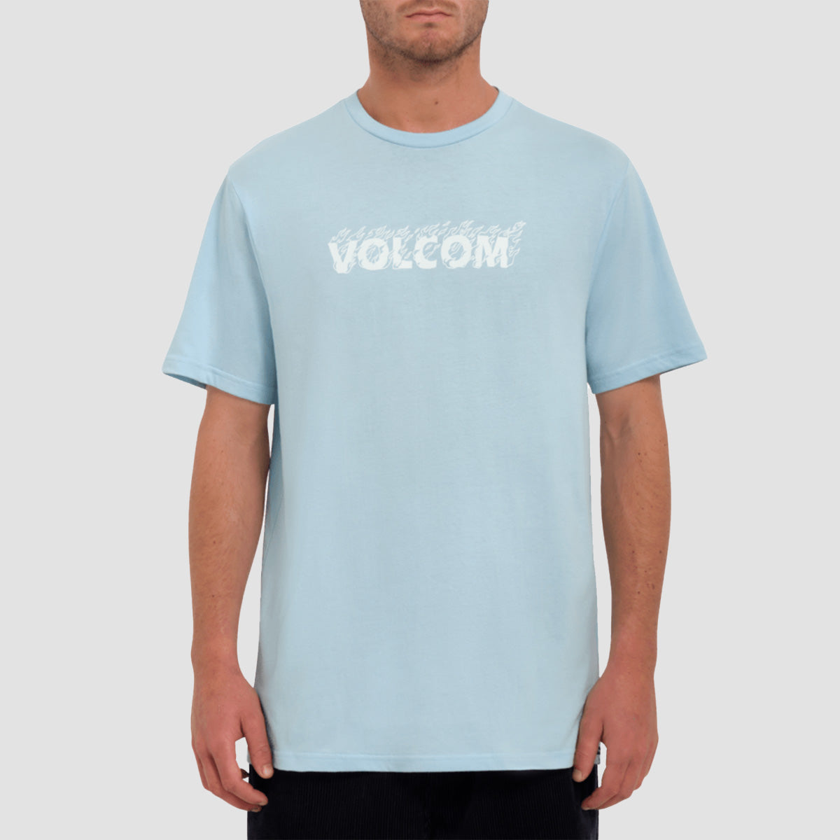 Volcom Firefight T-Shirt Misty Blue