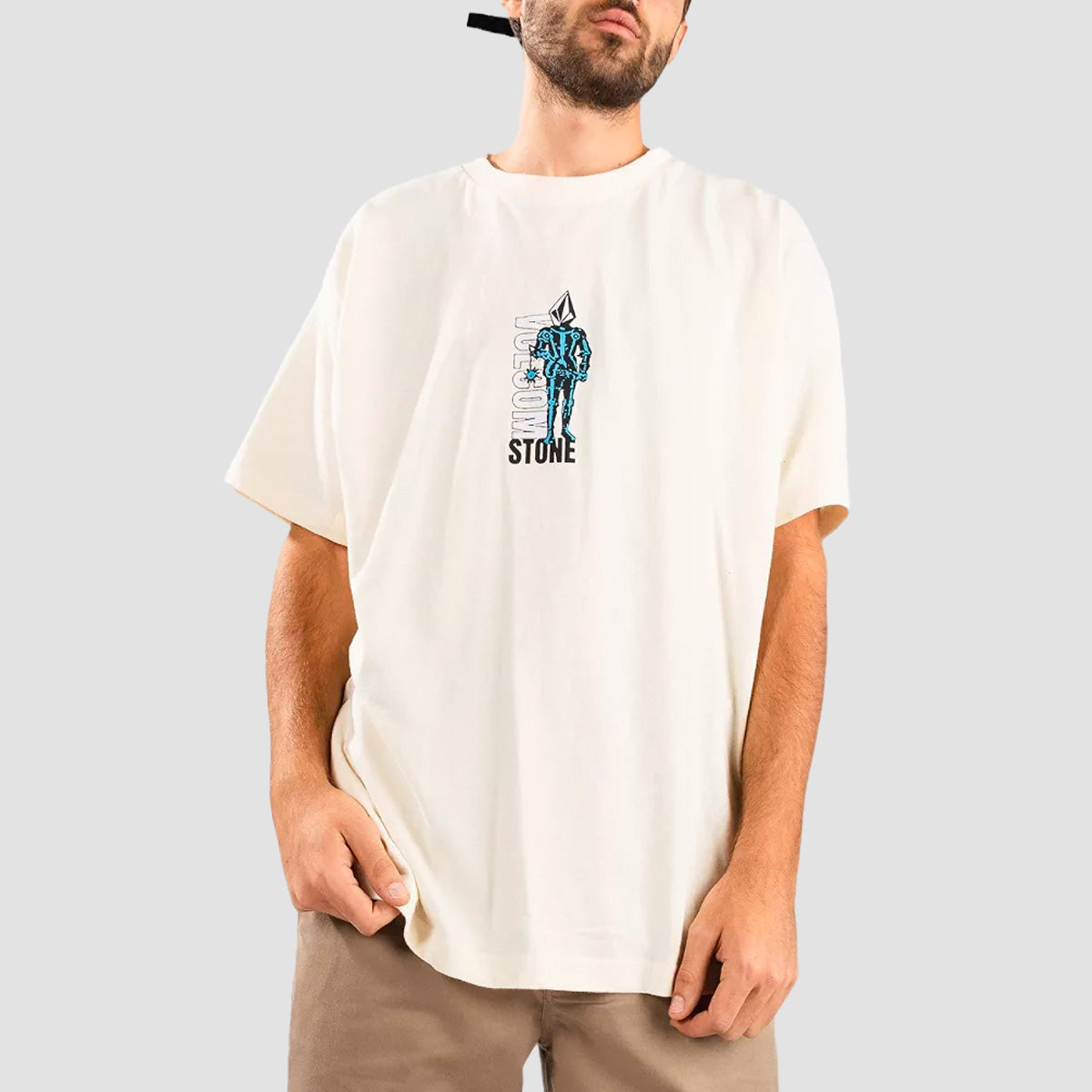 Volcom Flail LSE T-Shirt Dirty White