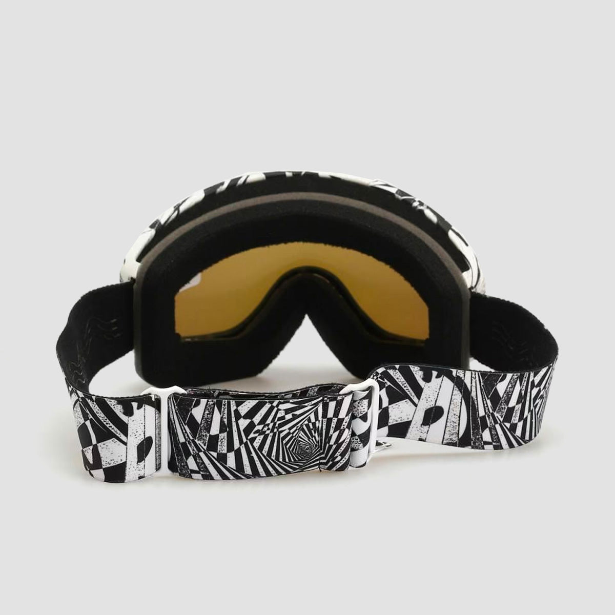 Volcom Footprints Snow Goggles Op Art/Purple Chrome + Bonus Lens Yellow