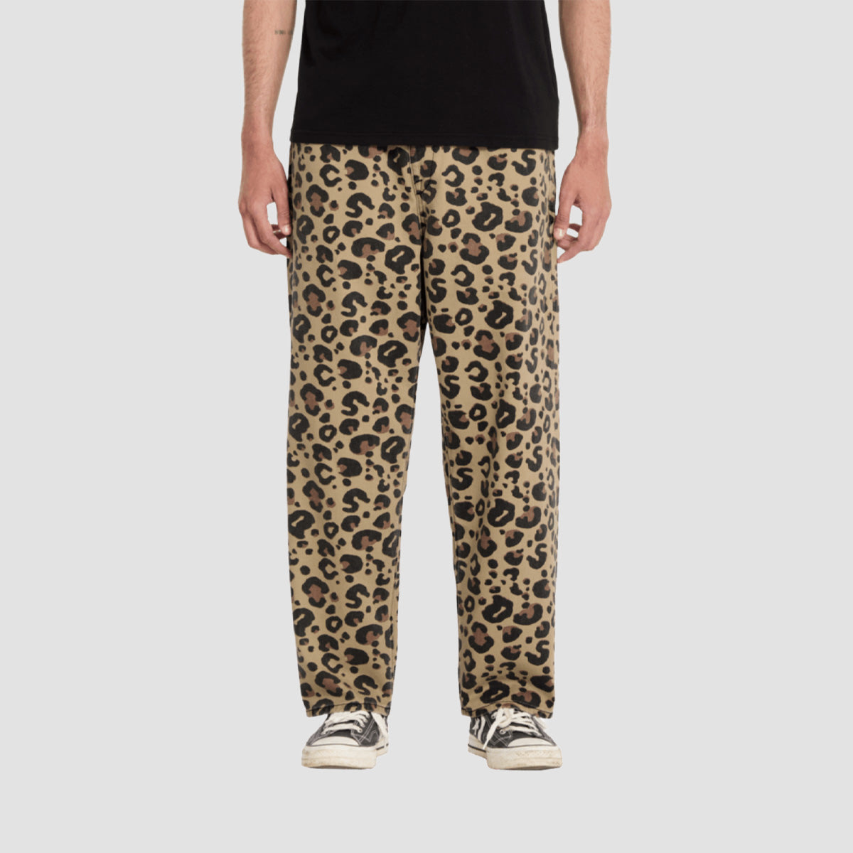 Volcom Freazy EW Loose Fit Jeans Cheetah