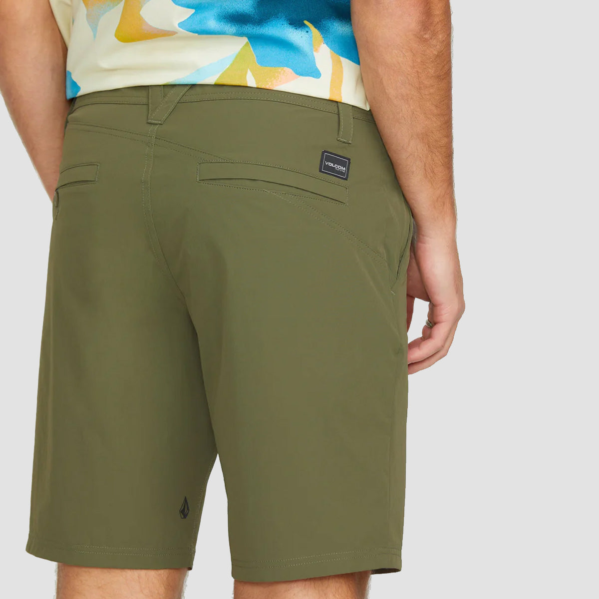 Volcom Frickin Cross Shred 20" Hybrid Shorts Wintermoss