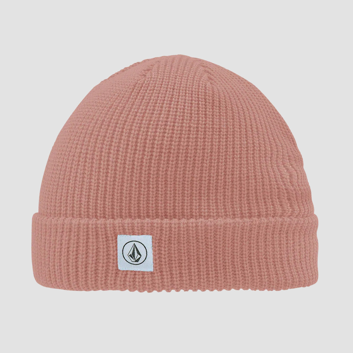 Volcom Full Stone Beanie Mauve Rose - Womens