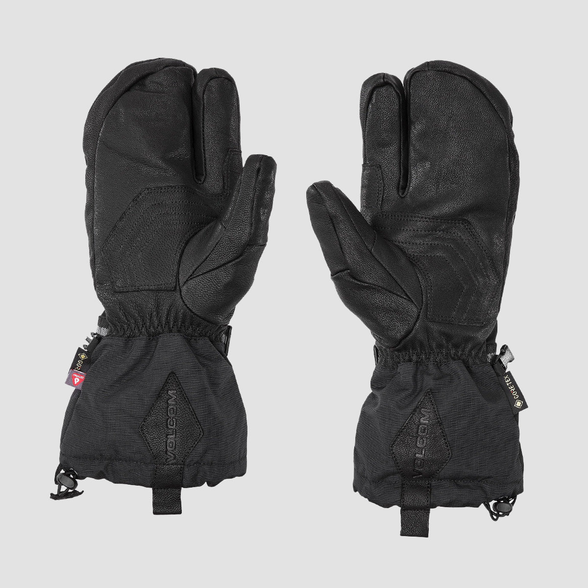 Volcom Gaaas Gore-Tex Trigger Snow Mittens Black