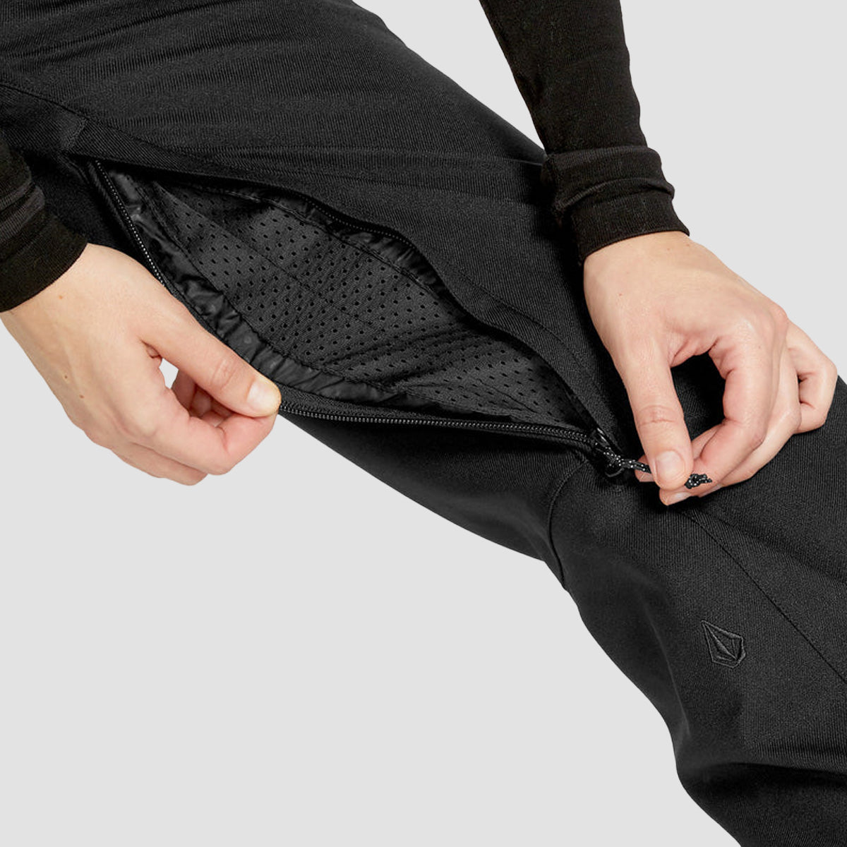 Volcom Genus Stretch Snow Pants Black - Womens