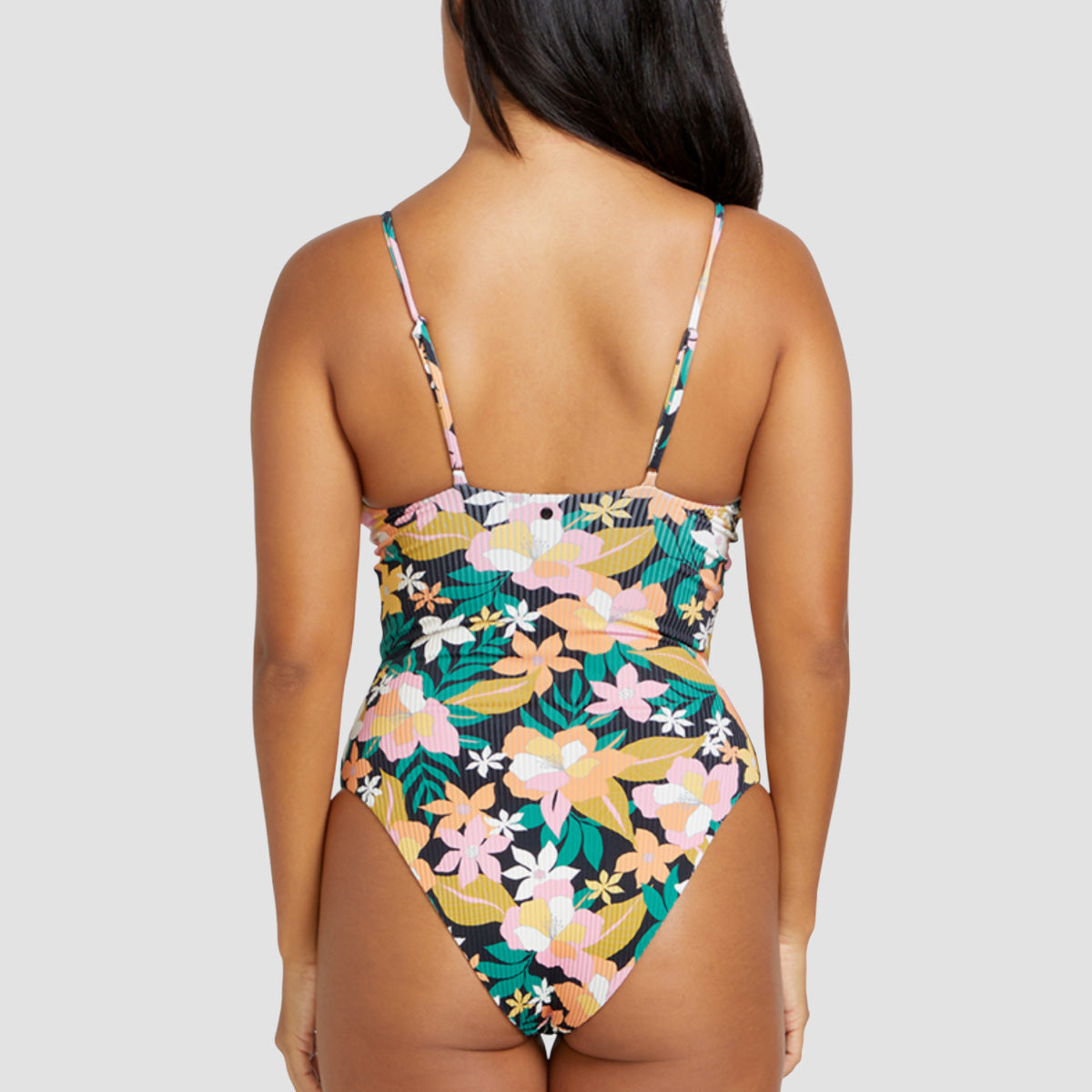 Volcom Had Me At Aloha One-Piece Swimsuit Multi - Womens