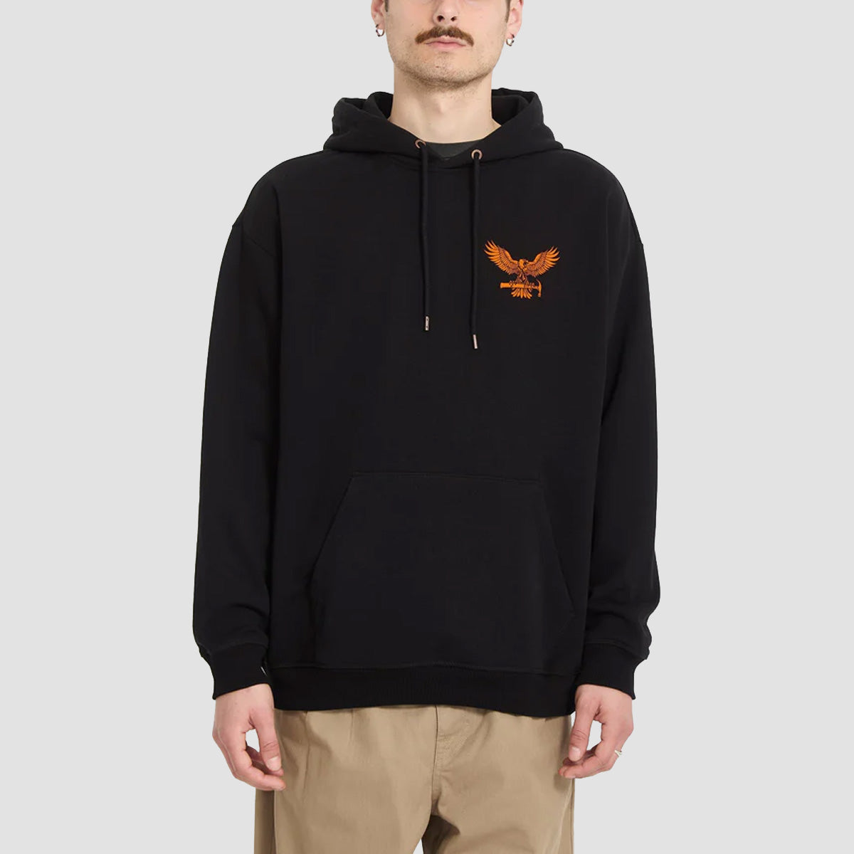 Volcom Hammered Pullover Hoodie Black