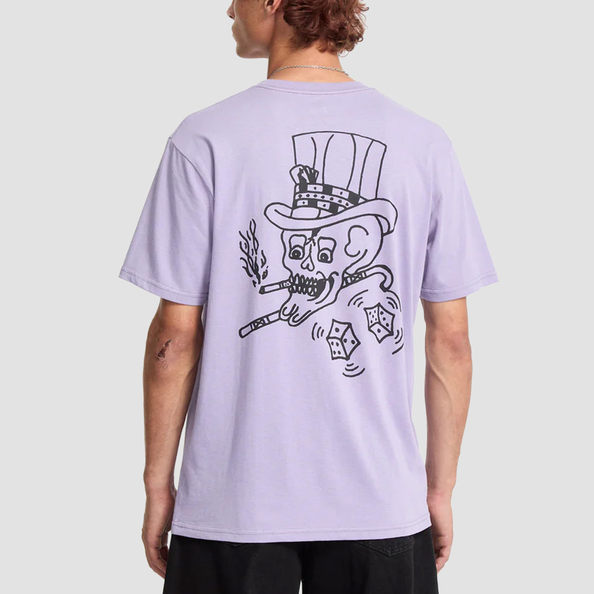 Volcom Harry T-Shirt Purple Ash