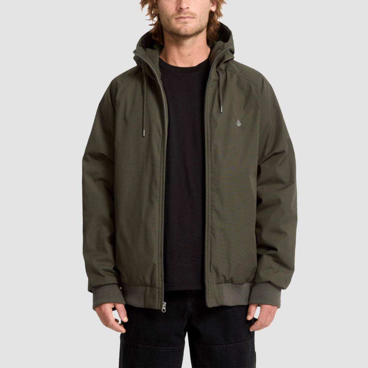 Volcom Hernan 10K Jacket Rinsed Black