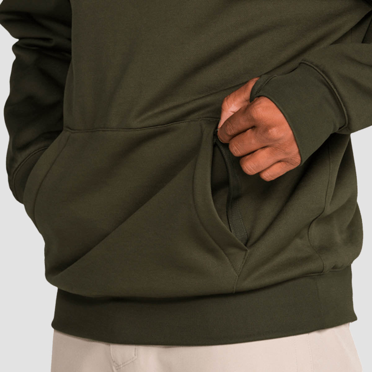 Volcom Hydro Riding Snow Pullover Hoodie Dark Green