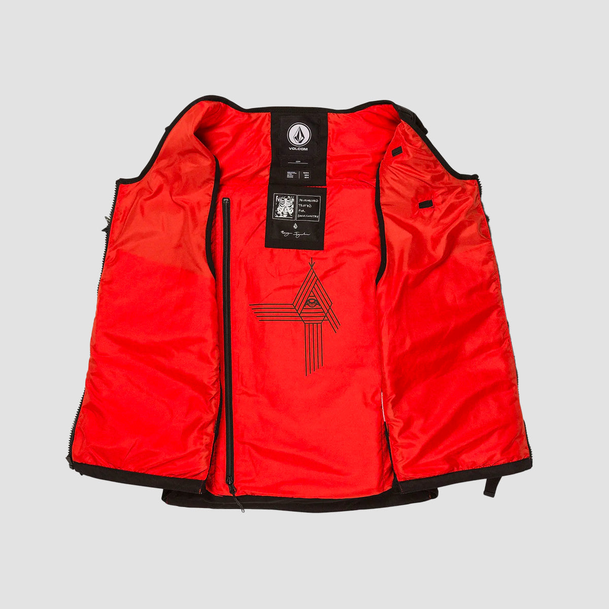 Volcom Iguchi Slack Snow Vest Black