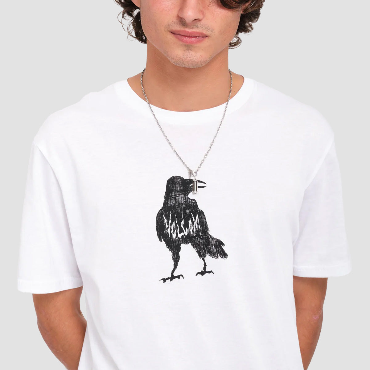 Volcom Issam Crow T-Shirt White