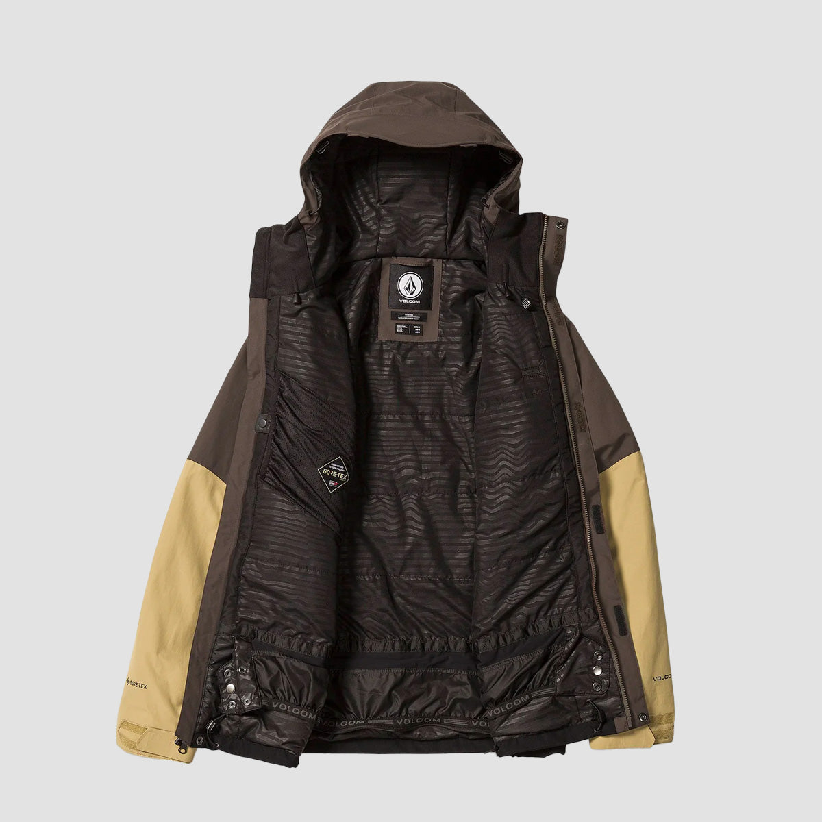 Volcom L Gore-Tex Snow Jacket Brown