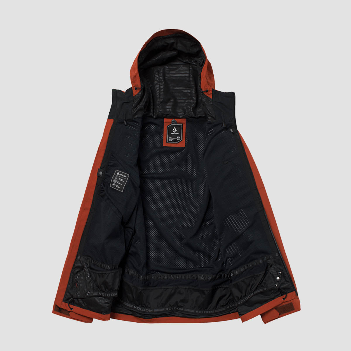 Volcom L Gore-Tex Snow Jacket Burnt Orange
