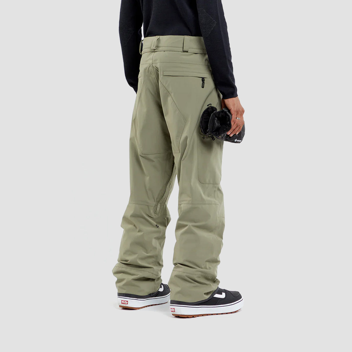 Volcom L Gore-Tex Snow Pants Light Military