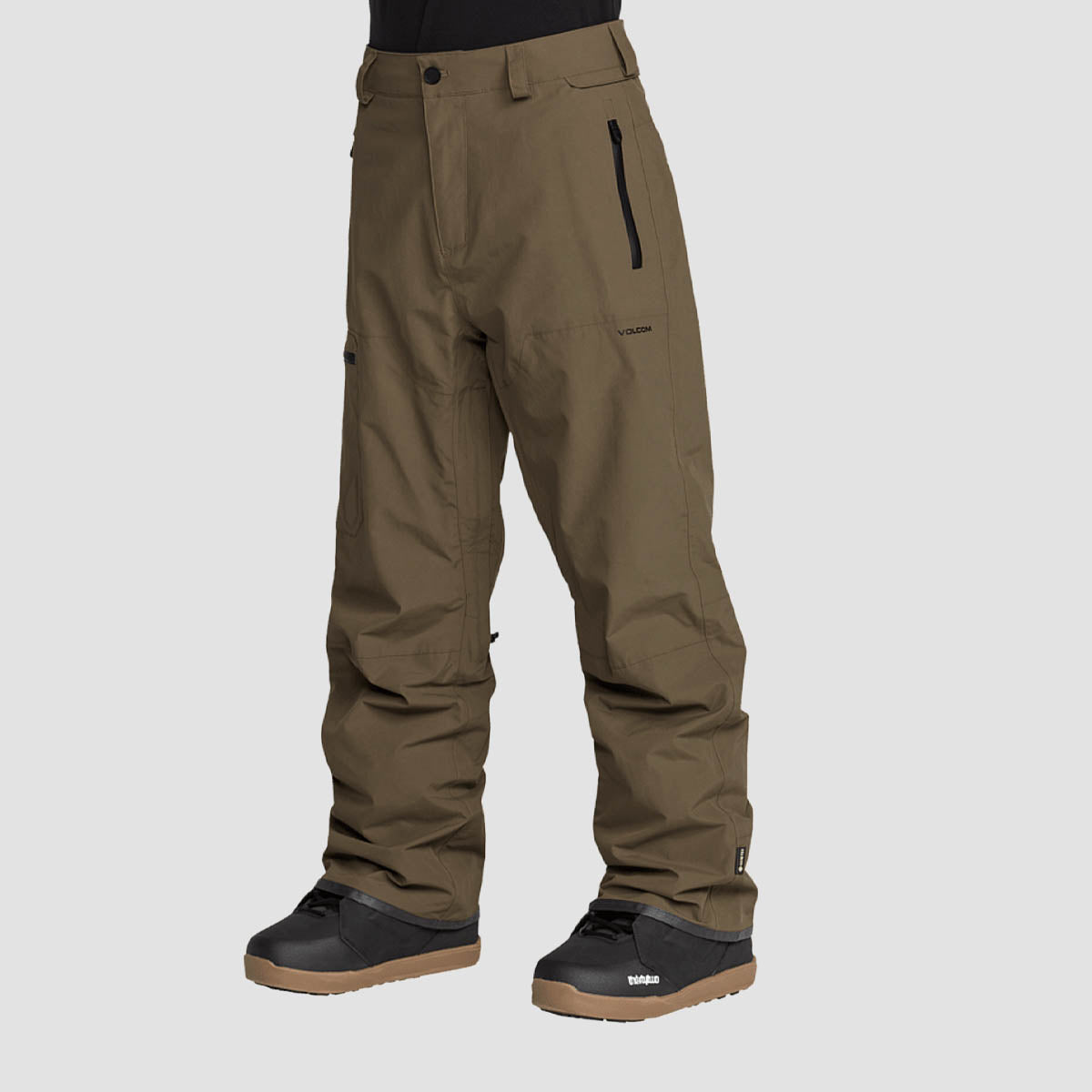 Volcom L Gore-Tex Snow Pants Teak
