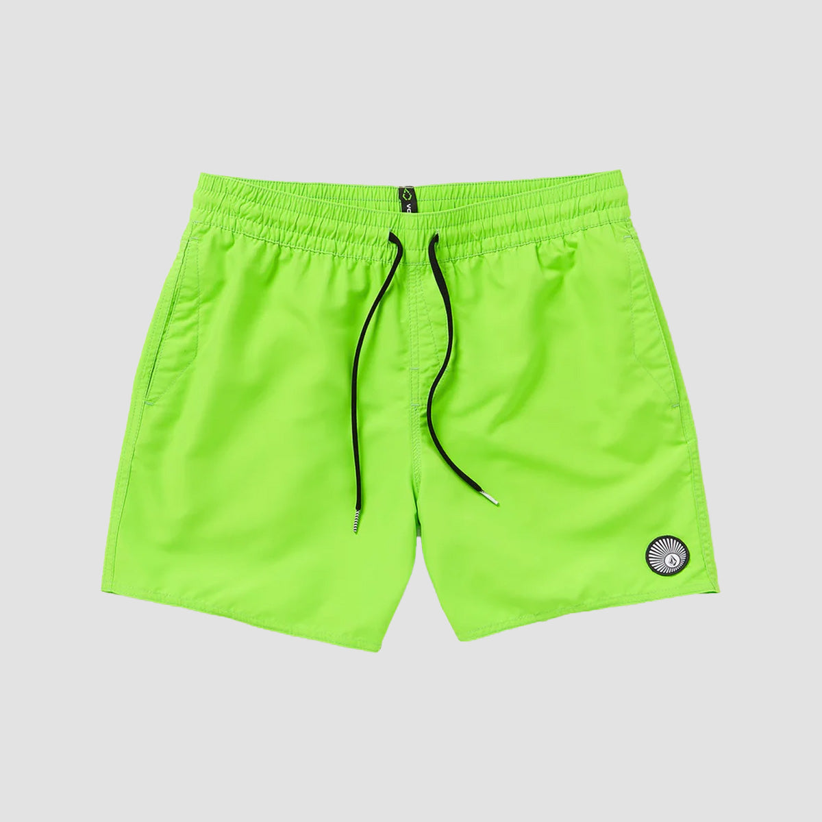 Volcom Lido Solid 16" Boardshorts Electric Green