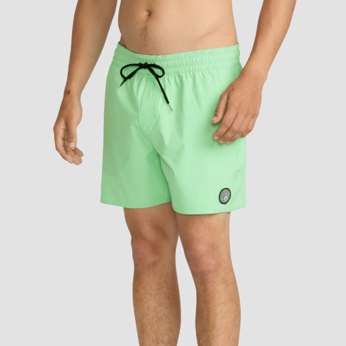 Volcom Lido Solid Trunk 16" Boardshorts Jade Cream