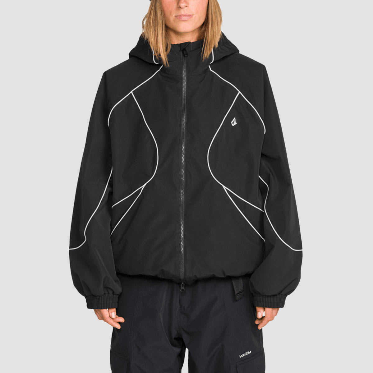 Volcom Liftline 20K Snow Jacket Black - Womens