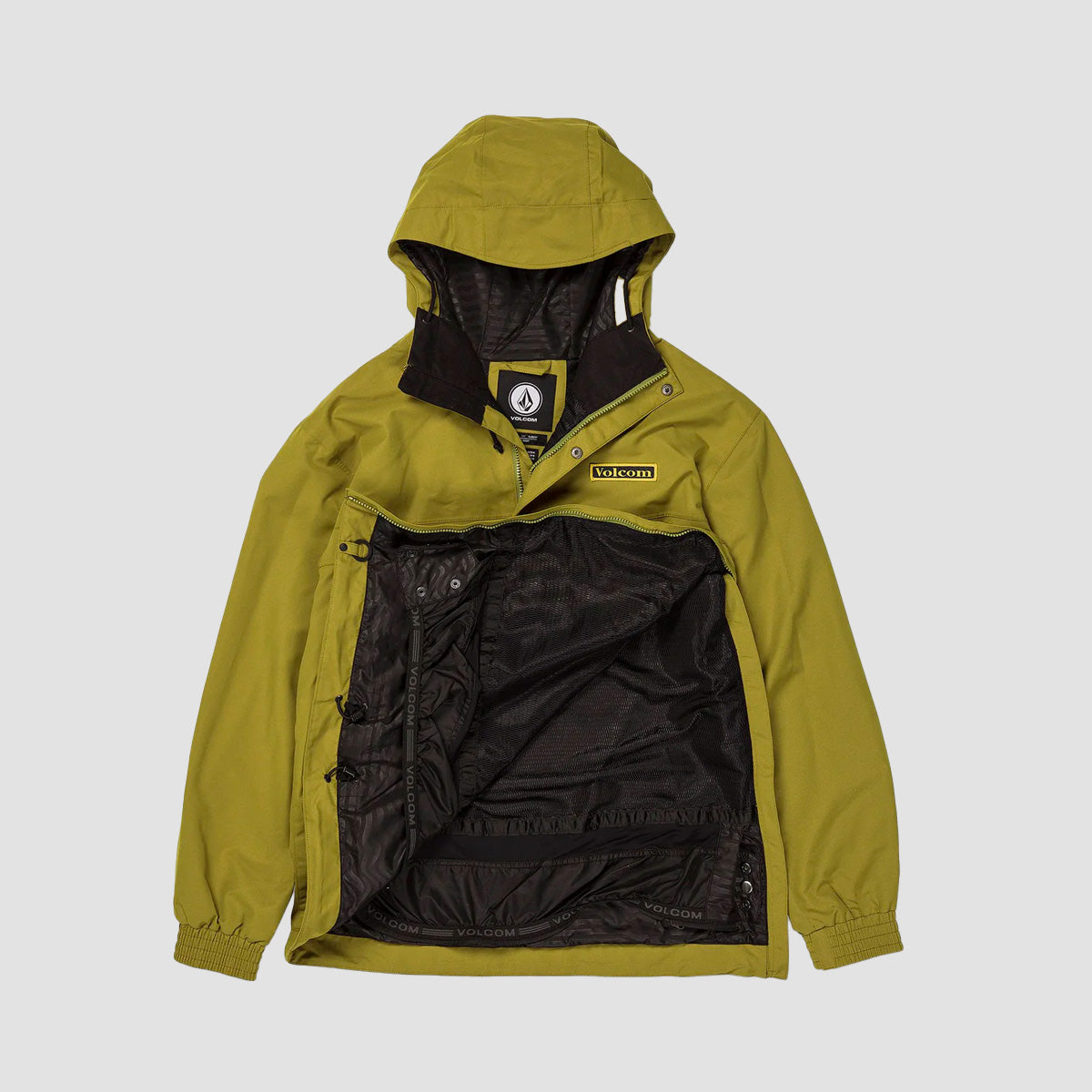 Volcom Longo Pullover Snow Jacket Moss