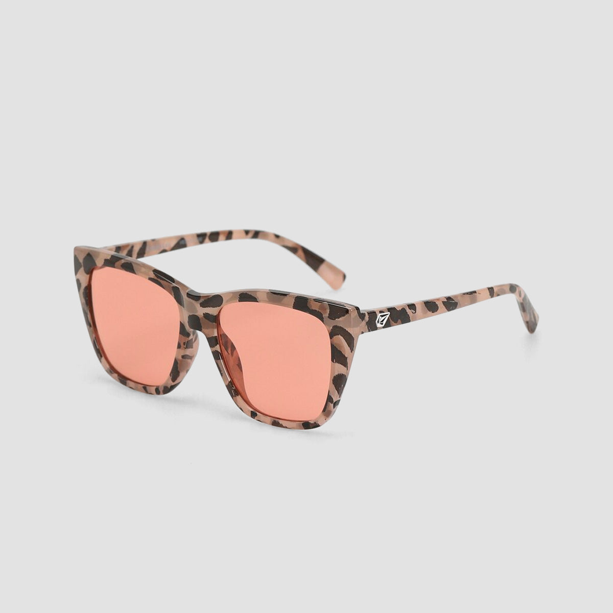 Volcom Looky Lou Sunglasses Deff Leopard/Rose - Womens