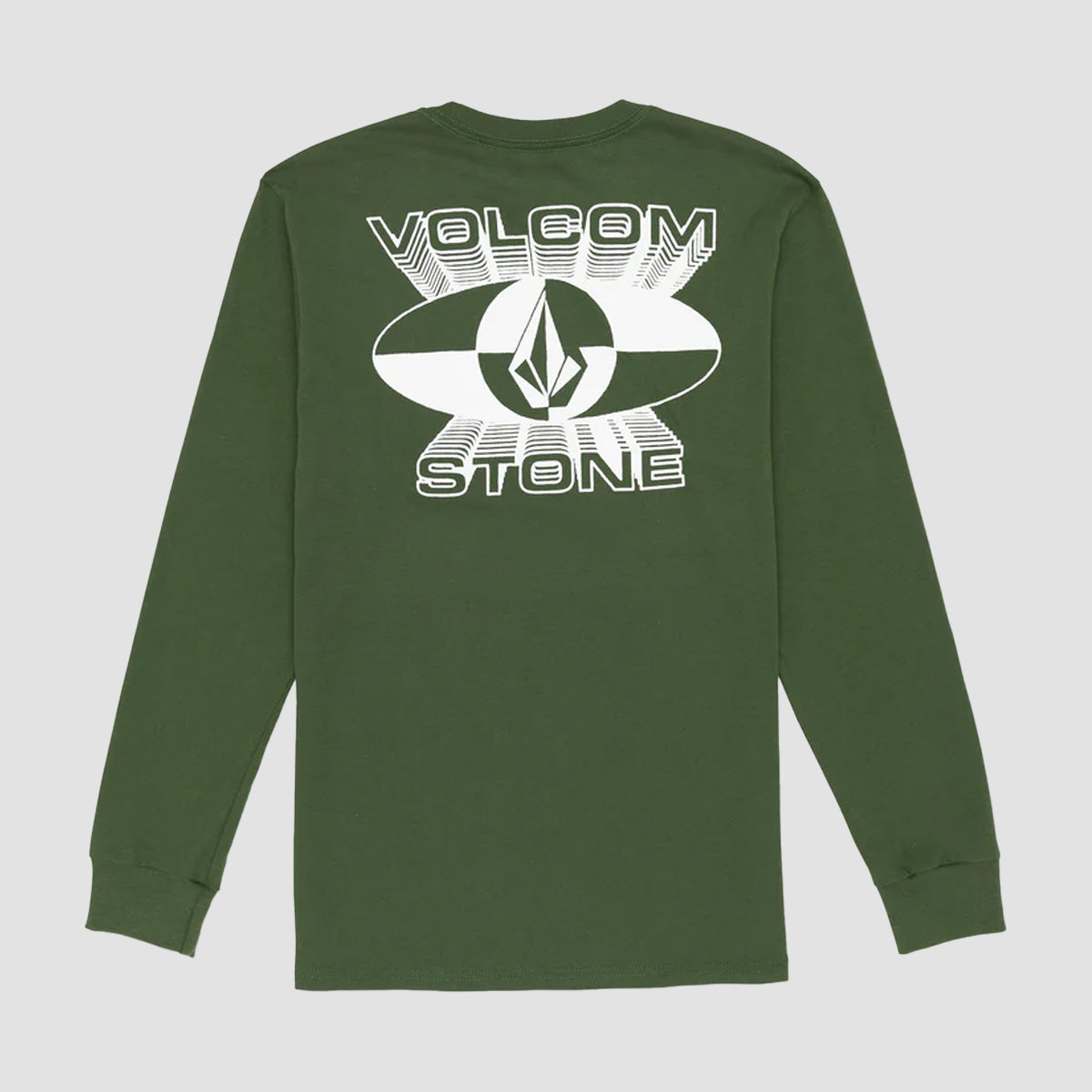 Volcom Masonite Longsleeve T-Shirt Dark Pine