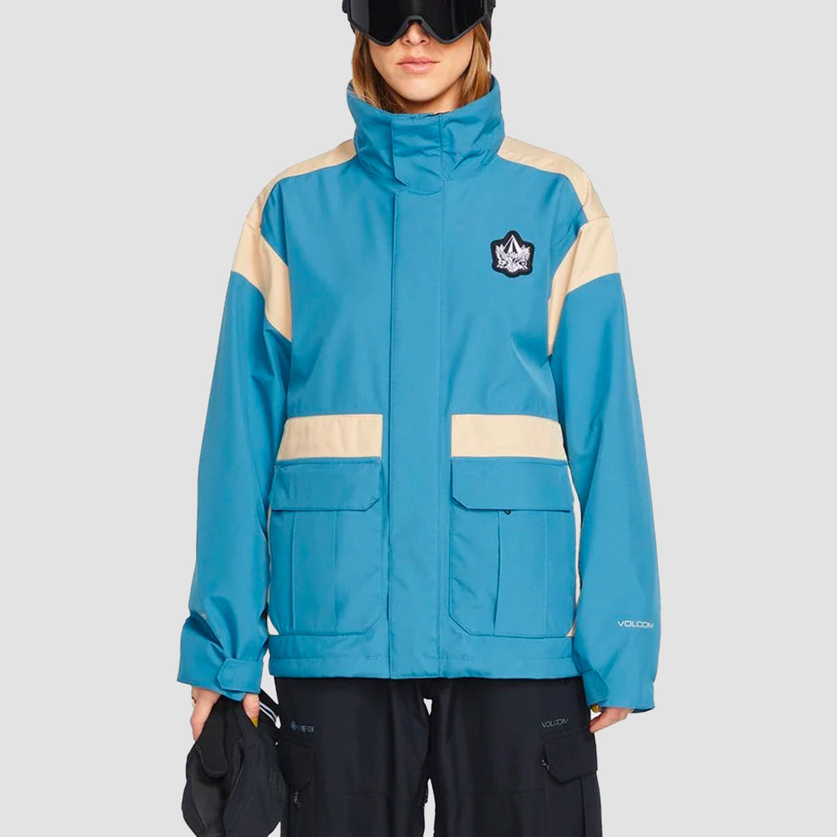 Volcom Melancon Gore-Tex Snow Jacket Petrol Blue - Womens