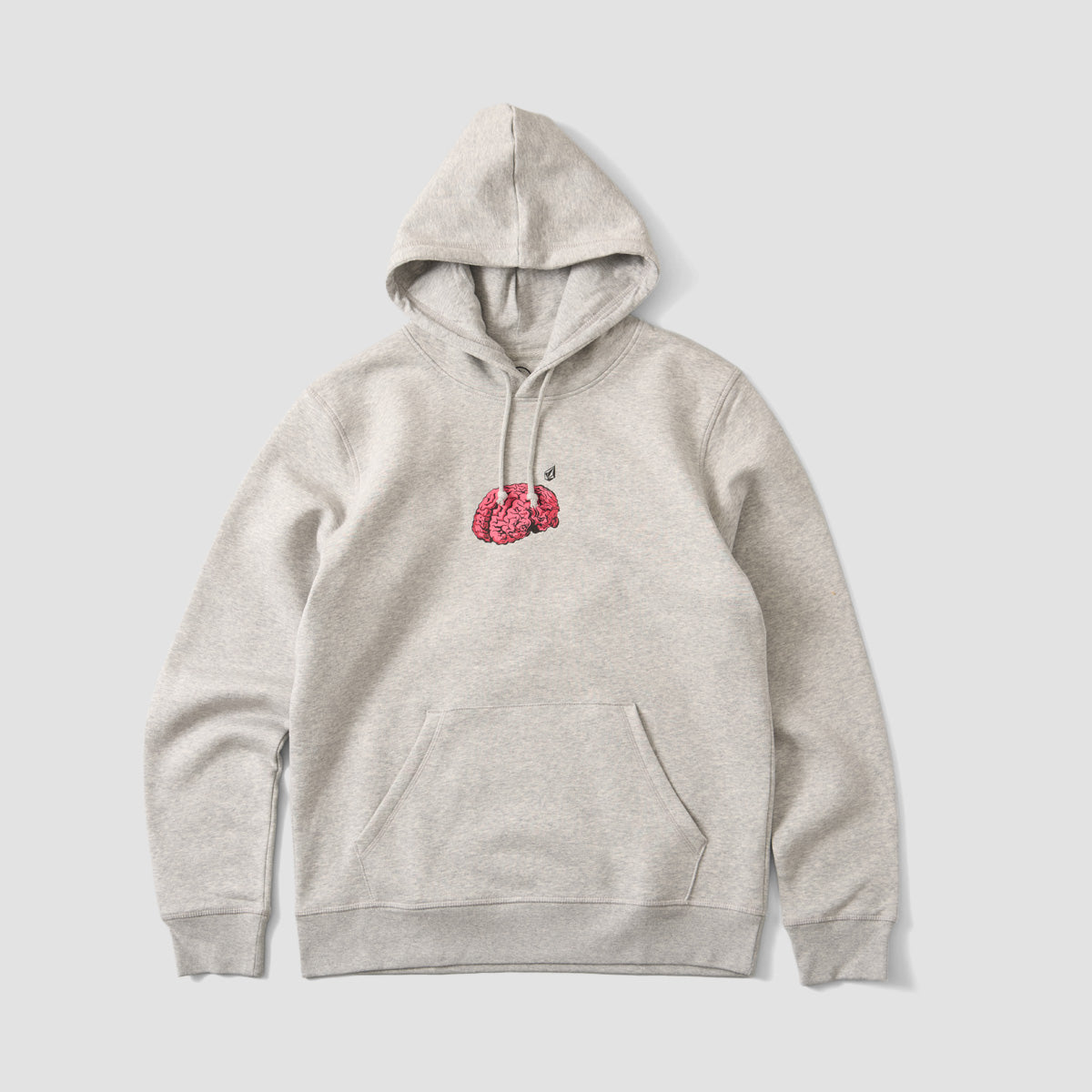 Volcom Mindbottle Pullover Hoodie Heather Grey