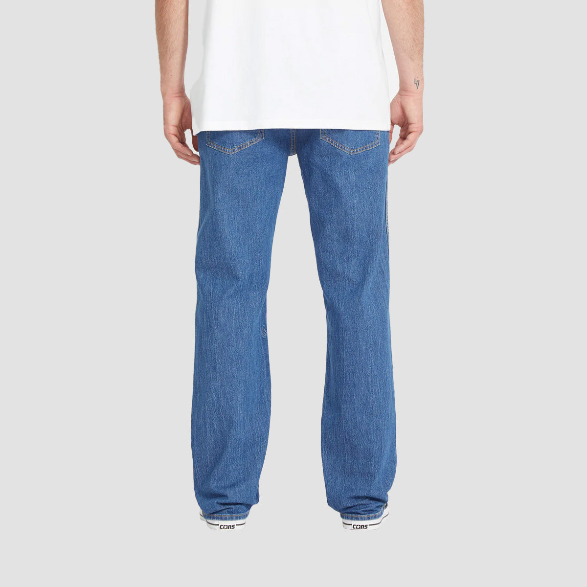 Volcom Modown Relaxed Fit Jeans Bold Blue