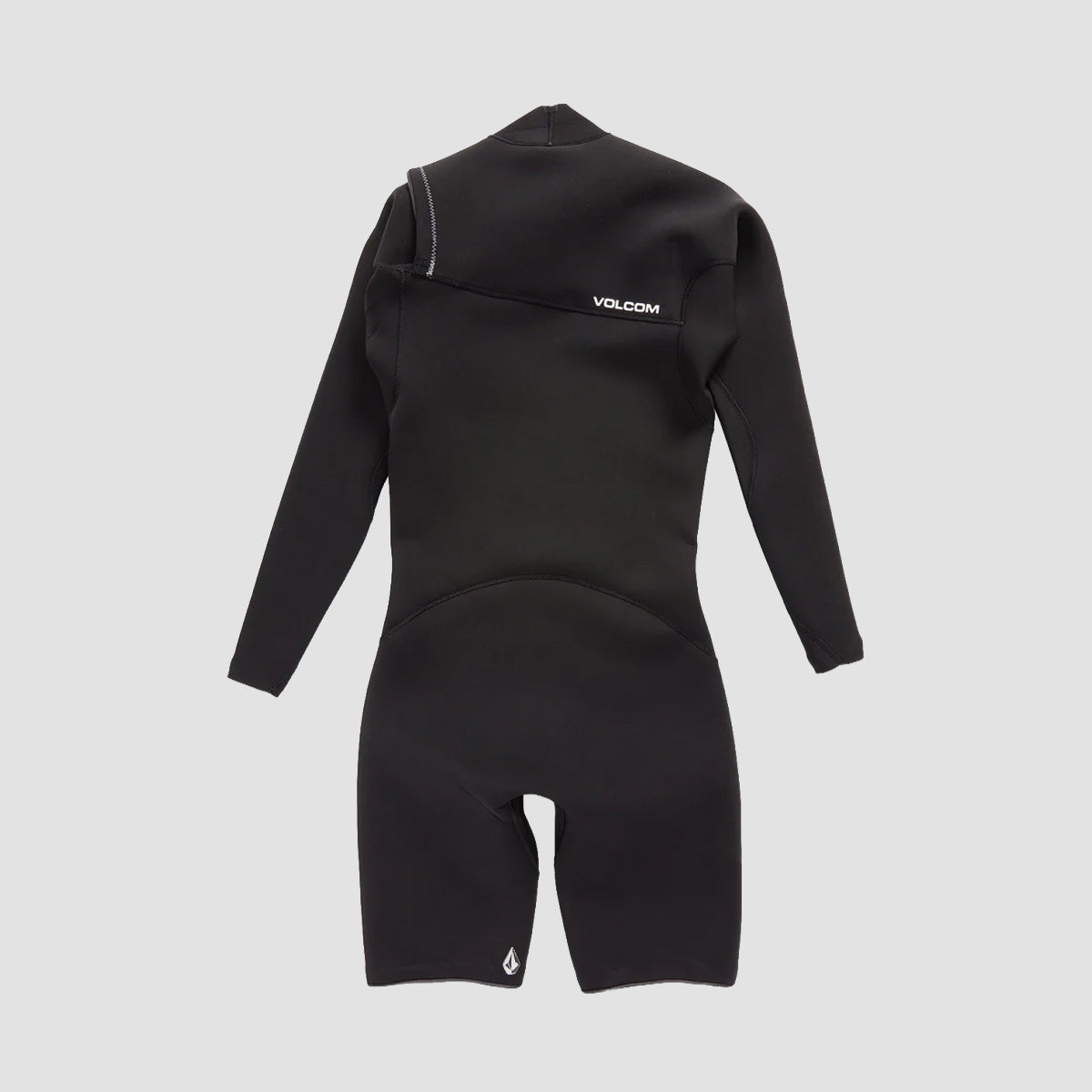Volcom Modulator 2/2mm Longsleeve Springsuit Wetsuit Black