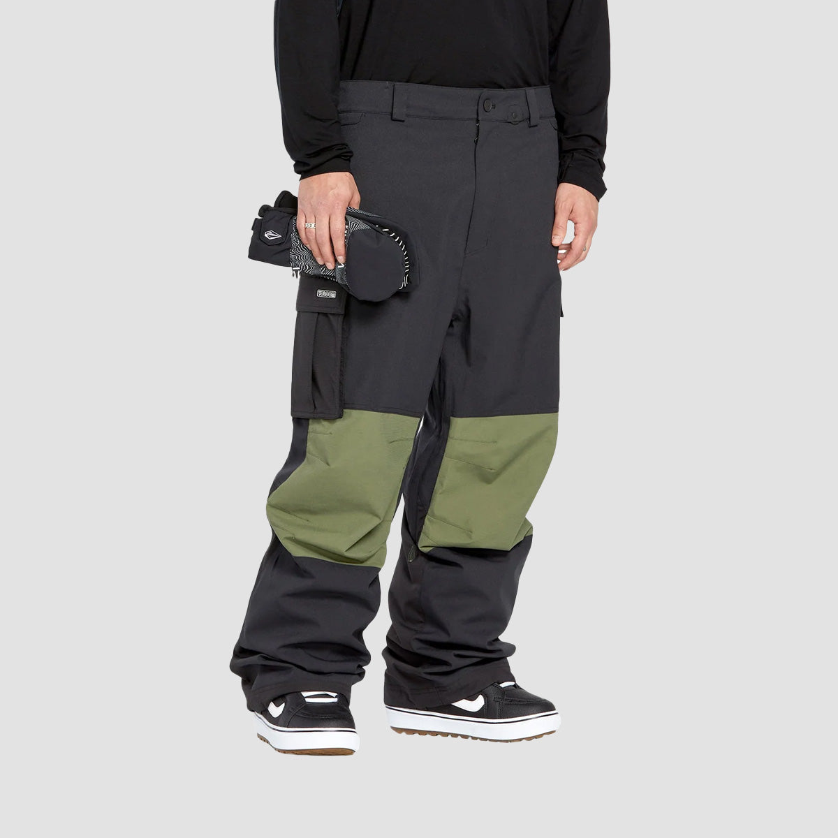 Volcom NWRK Baggy 15K Snow Pants Black