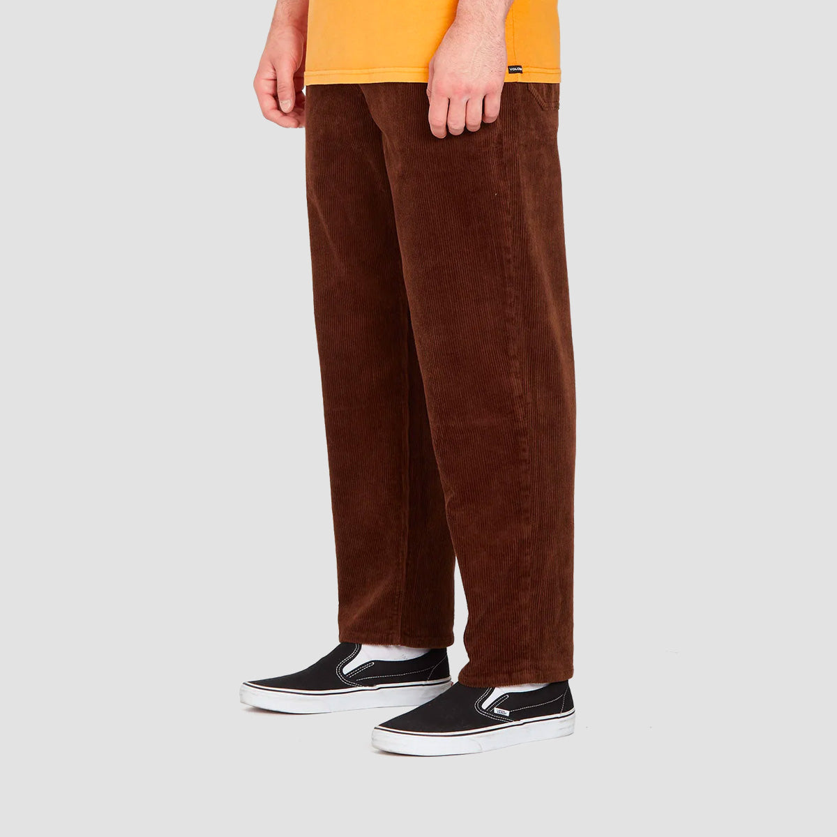 Volcom Outer Spaced EW Corduroy Pants Burro Brown