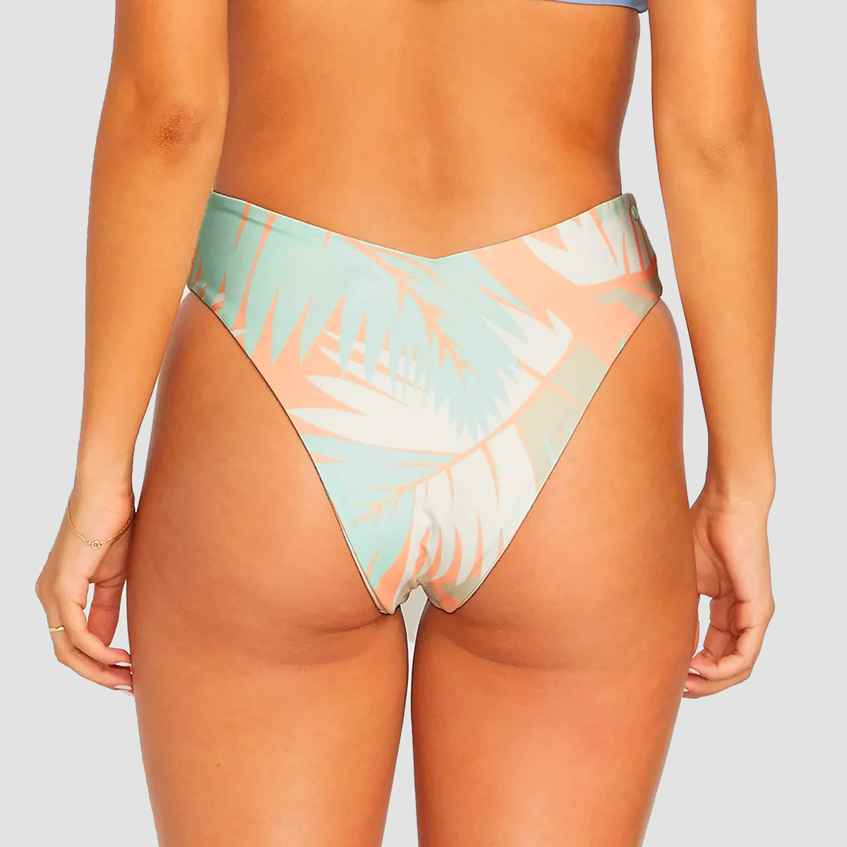 Volcom Palm Shell Retro Bikini Bottom Melon - Womens