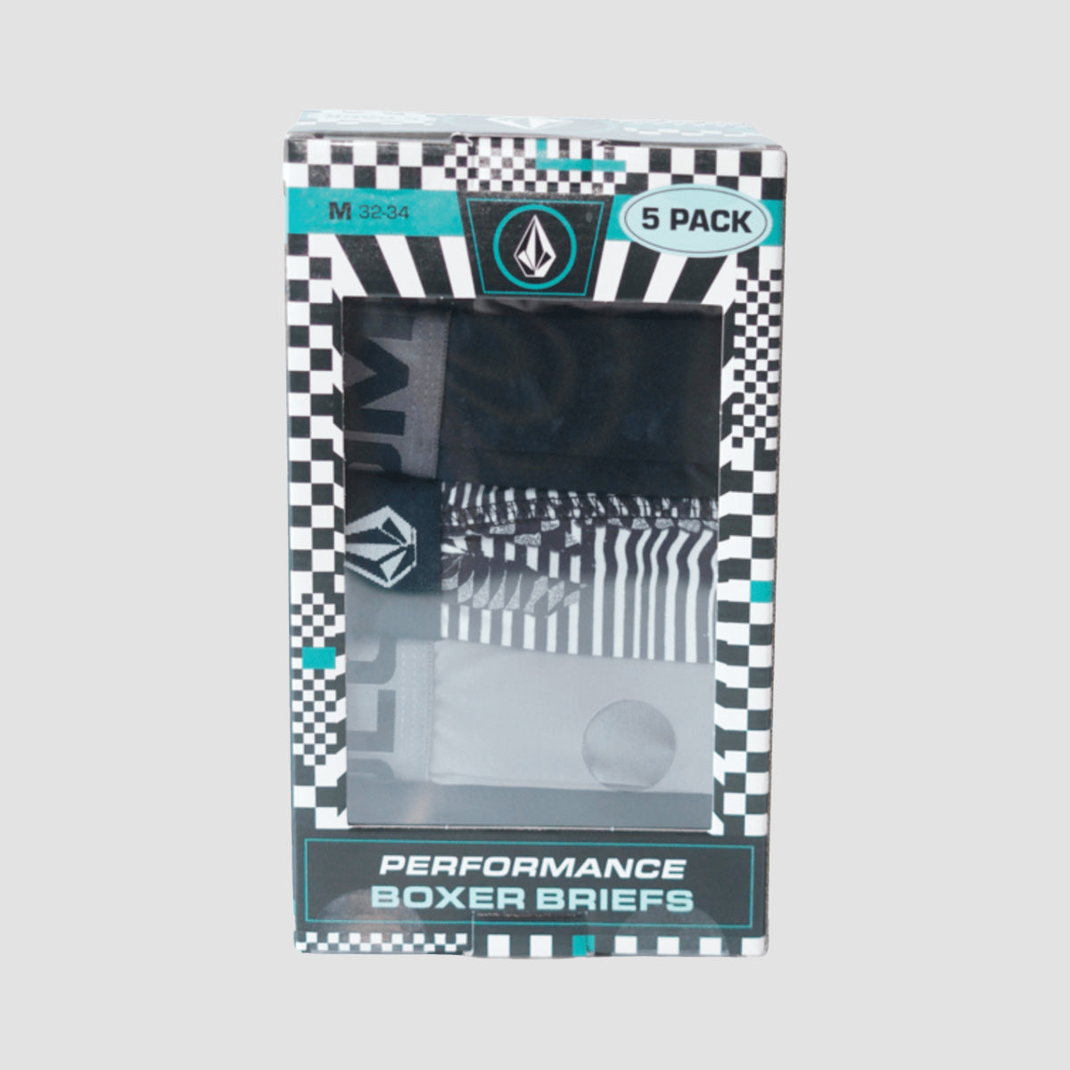 Volcom Performance Boxer Briefs 5 Pack Mix BK