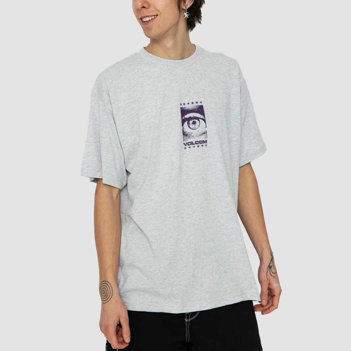 Volcom Primed Lse T-Shirt Bone Heather