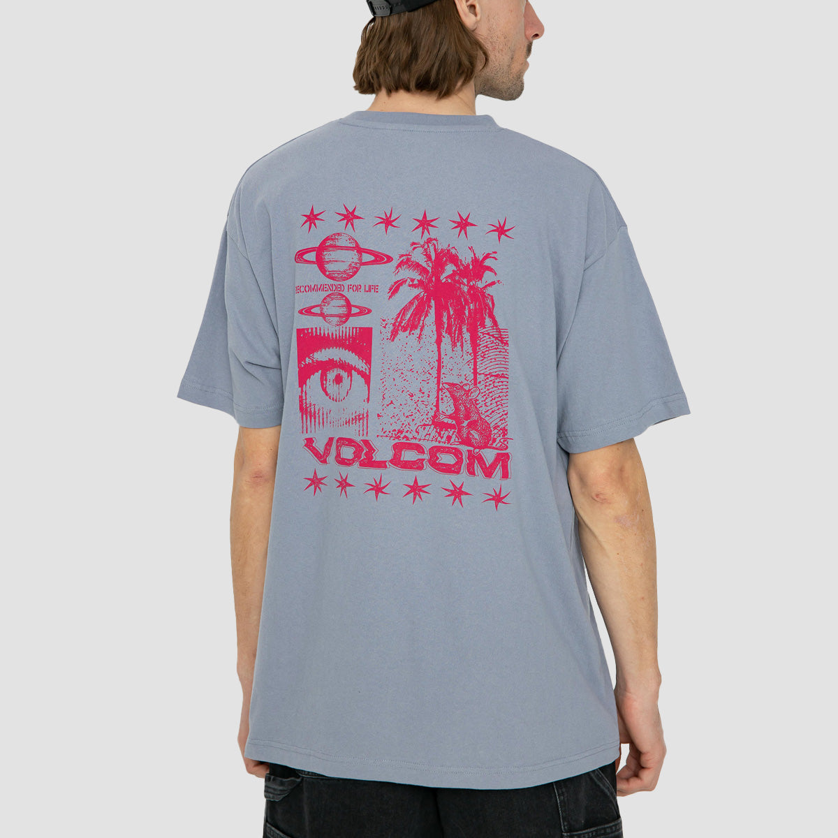 Volcom Primed Lse T-Shirt Violet Dust