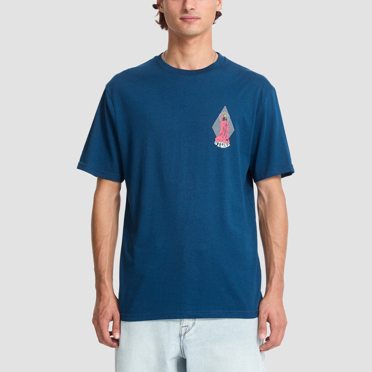Volcom Psychback T-Shirt Cosmic Blue